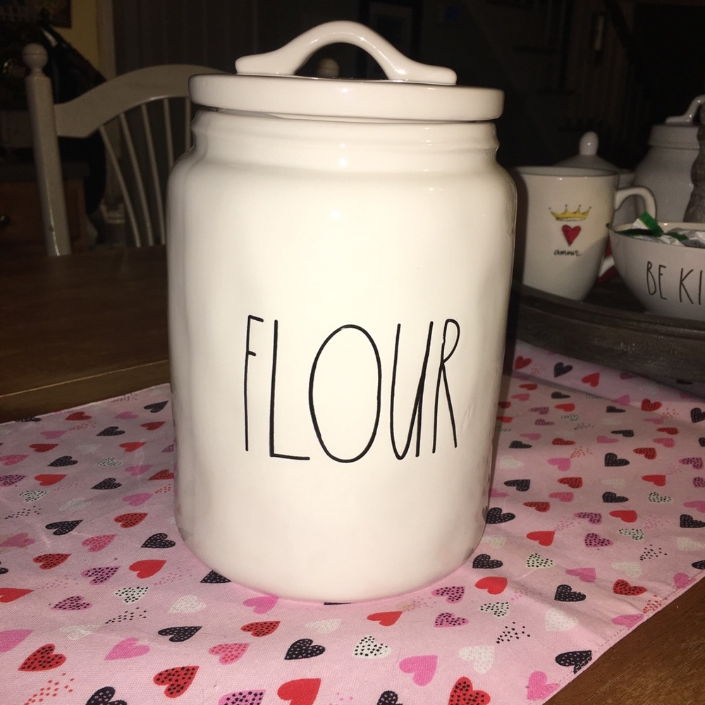 Rae Dunn Flour Canister New